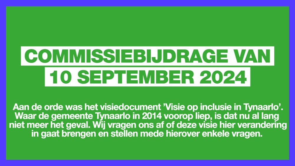 Groen vlak met daarin informatie over de commissiebijdrage