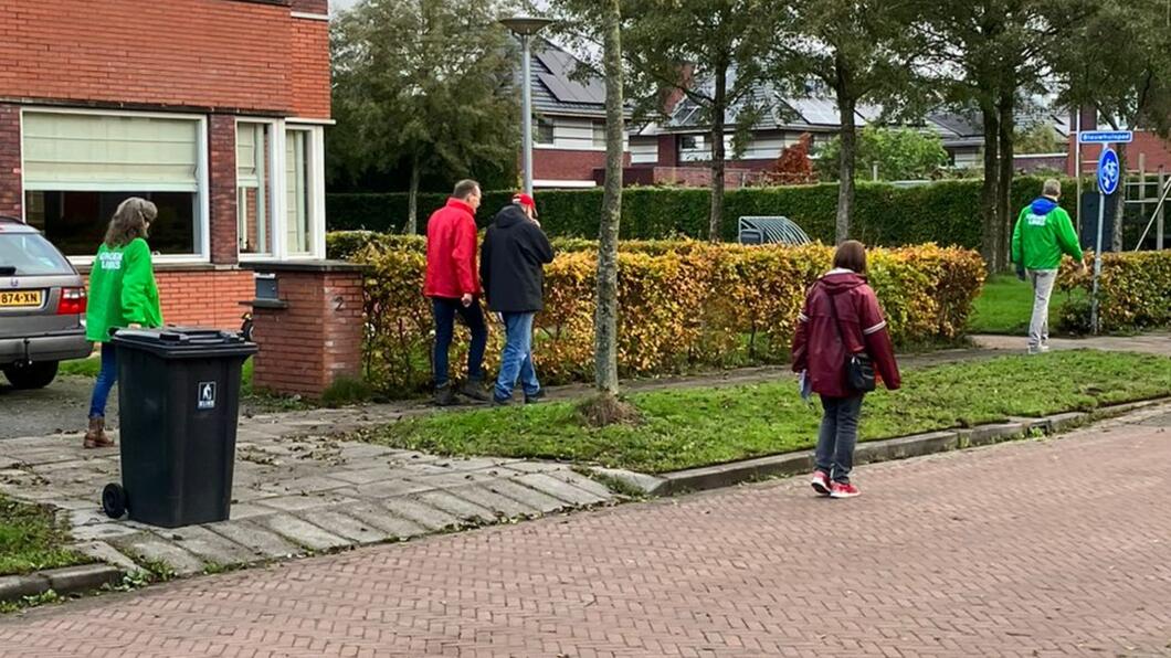 Ons campagneteam in actie in Ter Borch