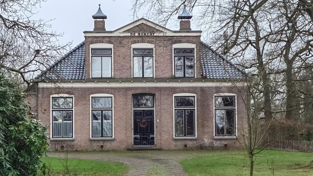 Het monumentale pand 'De Burcht'