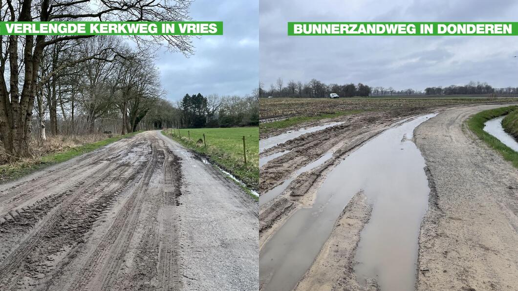 Wegen die onbegaanbaar zijn geworden