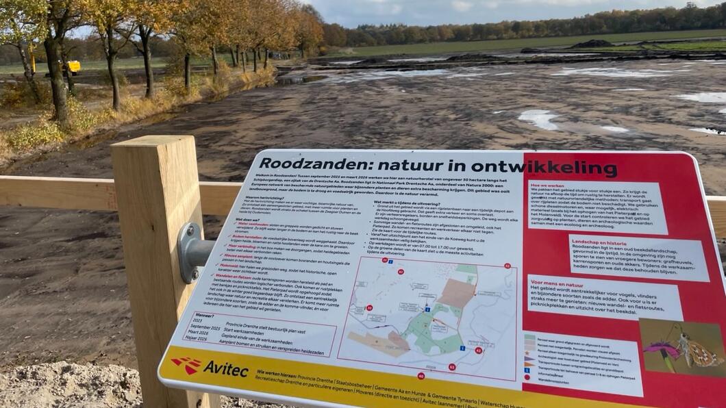 Roodzanden. Een natuurgebied in herstel bij de Drentse Aa 