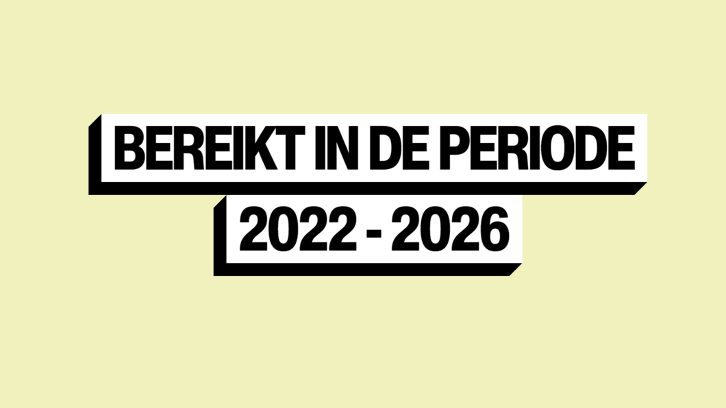 Bereikt in de lokale politiek van Tynaarlo in de periode 2022 - 2026