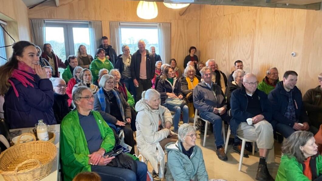 Veel mensen aanwezig bij uitreiking van Groen Lintje in Eelde