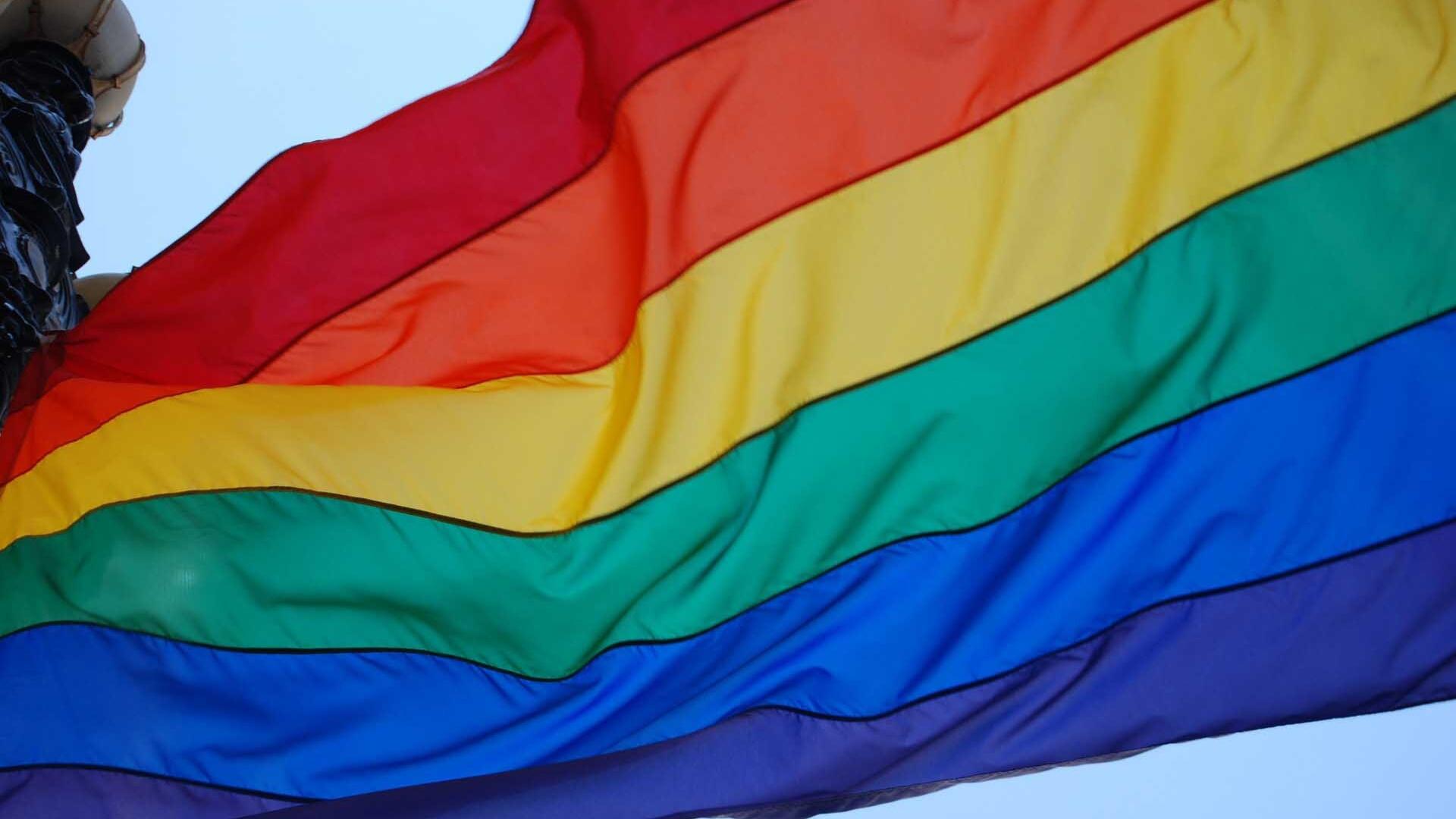 De regenboogvlag