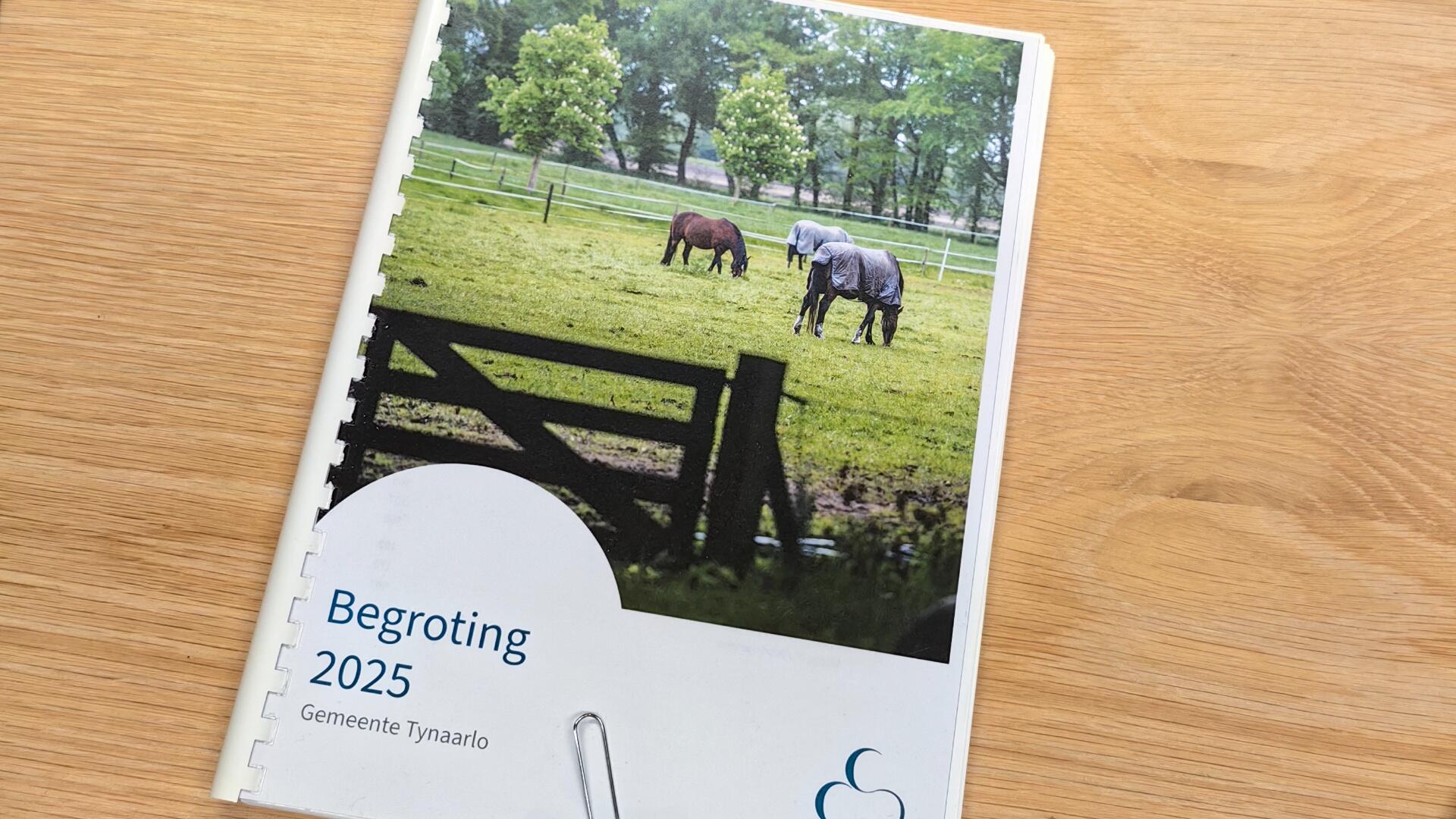 Begrotingsdocument van de Gemeente Tynaarlo