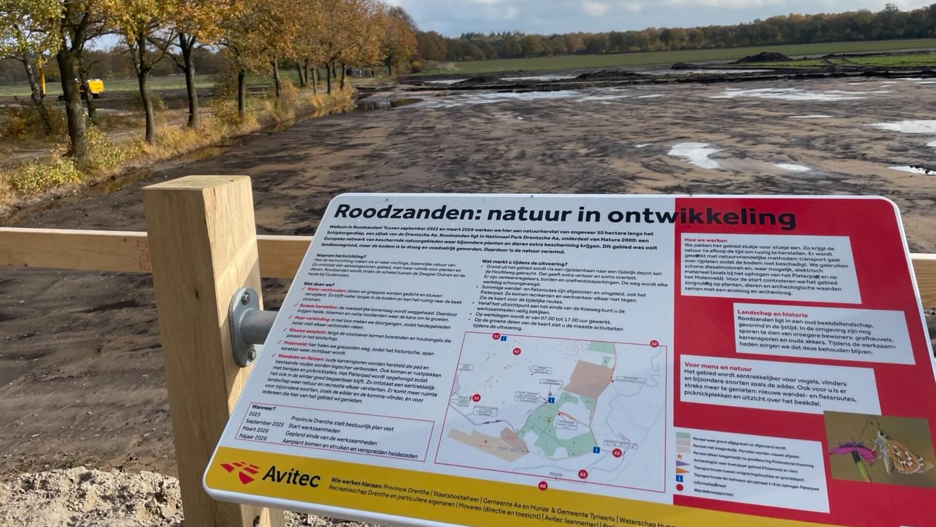 Roodzanden. Een natuurgebied in herstel bij de Drentse Aa 