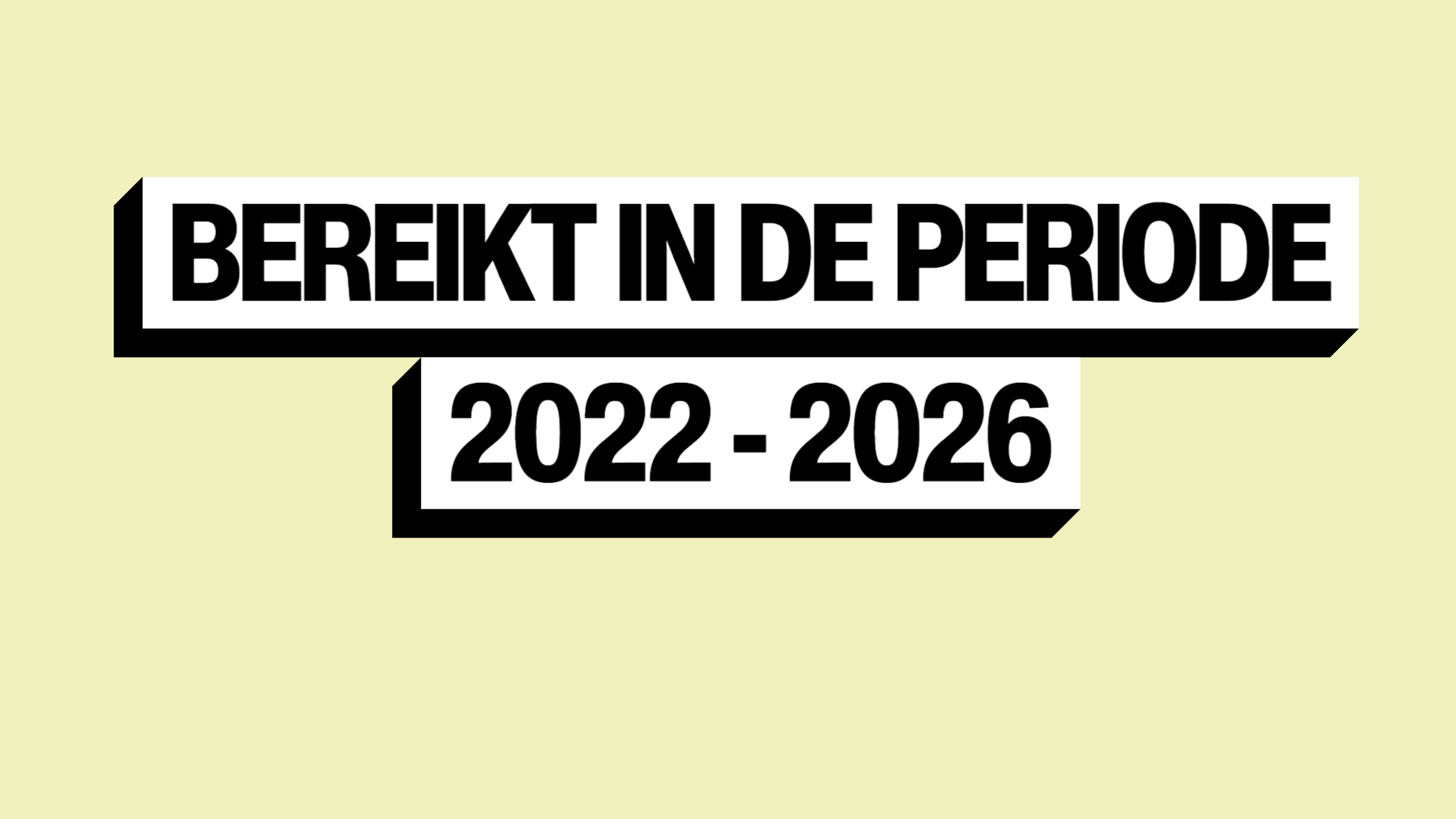 Bereikt in de lokale politiek van Tynaarlo in de periode 2022 - 2026